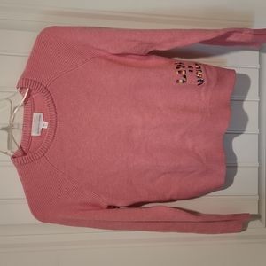 Pretty Pink Sweater size 8